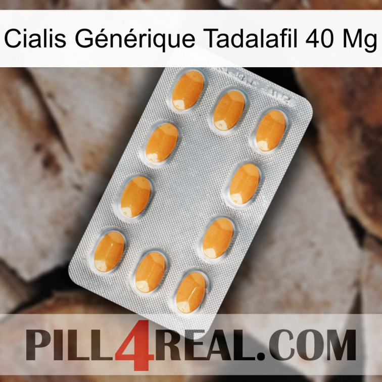 Cialis Générique Tadalafil 40 Mg cialis3